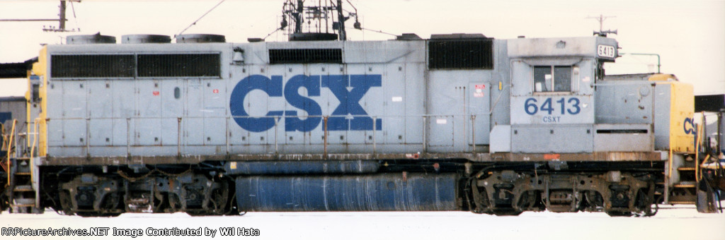 CSX GP40-2 6413